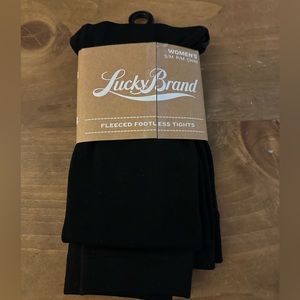 Lucky brand fleece lined legging. New.